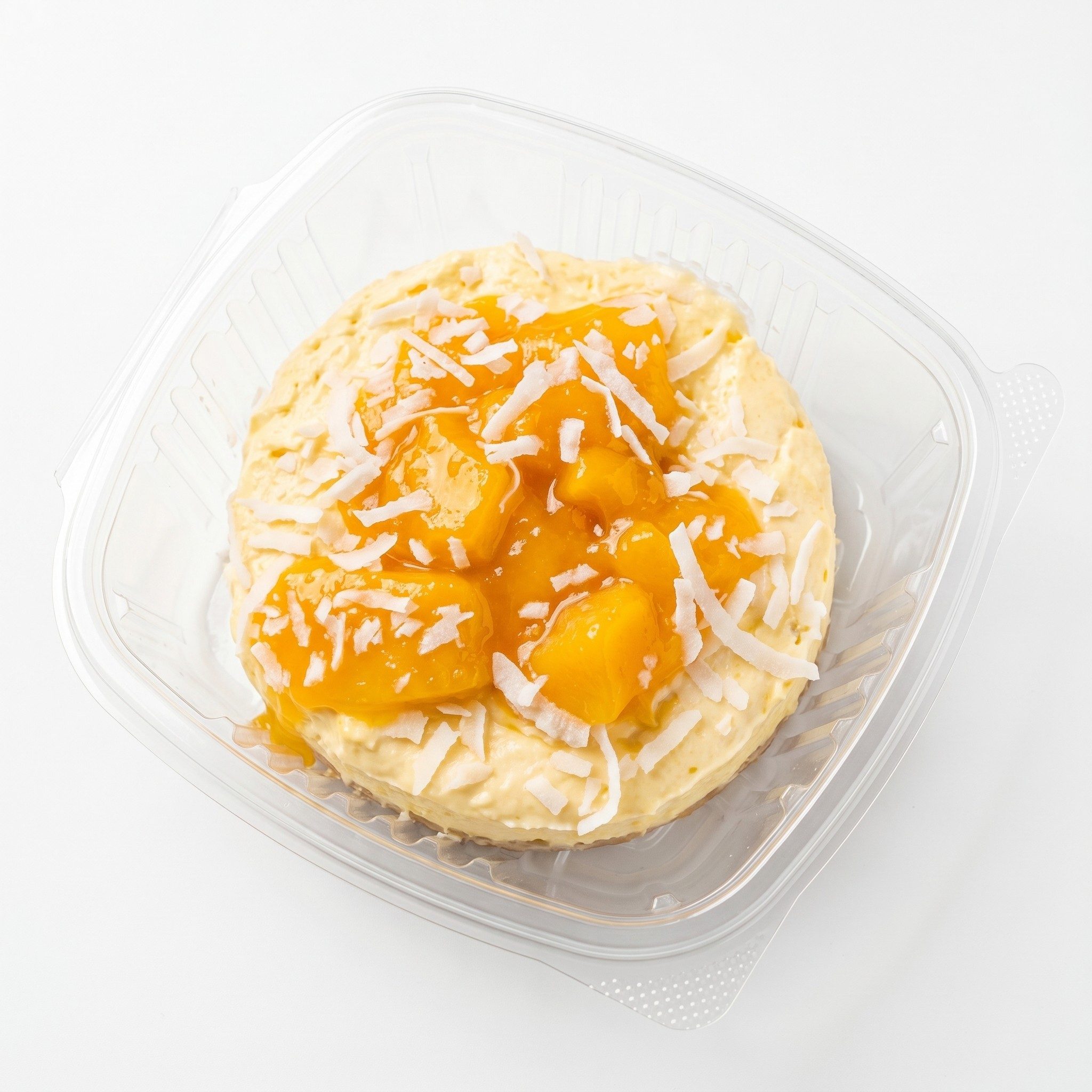 Mango coconut muhalabia.