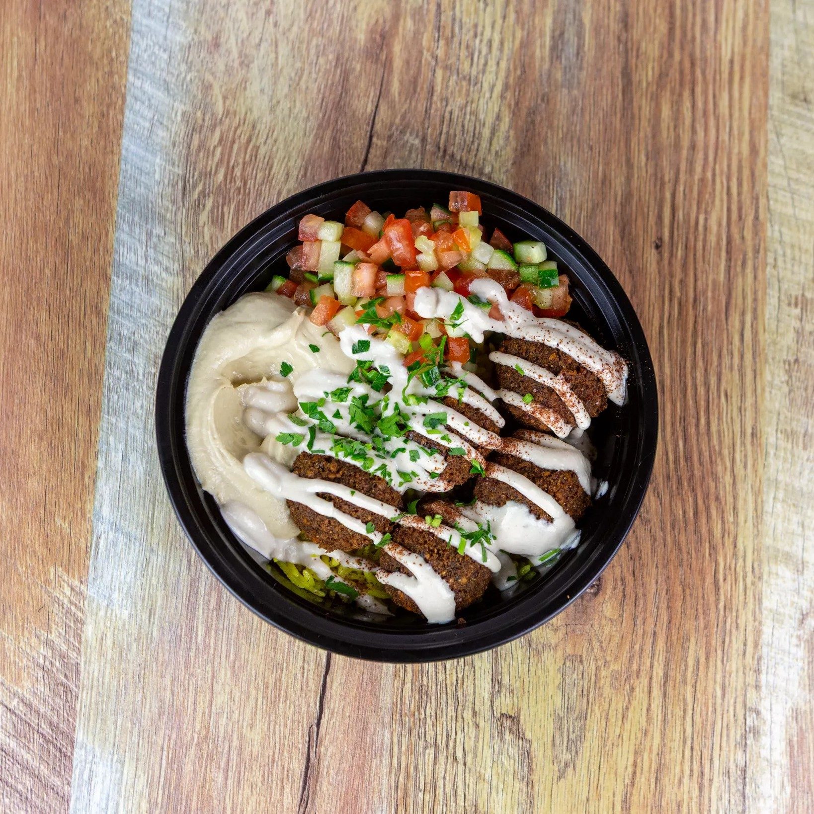 Falafel bowl.