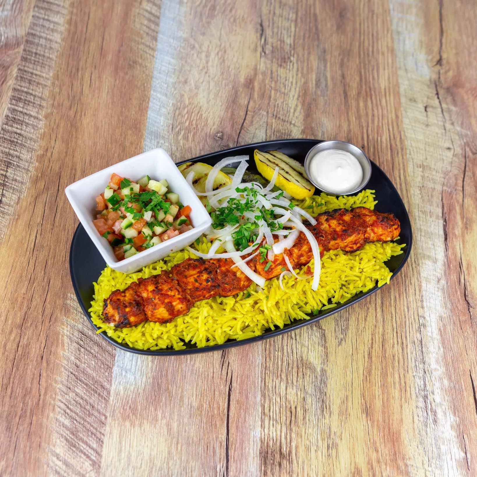 Chicken shish tawook.