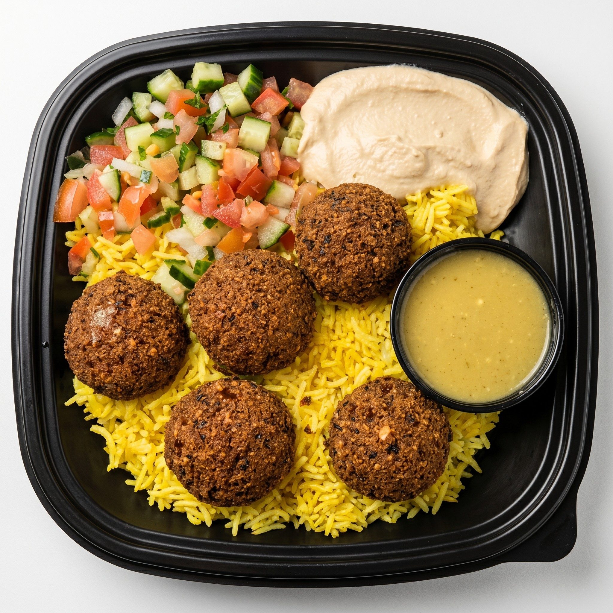 Falafel bowl.